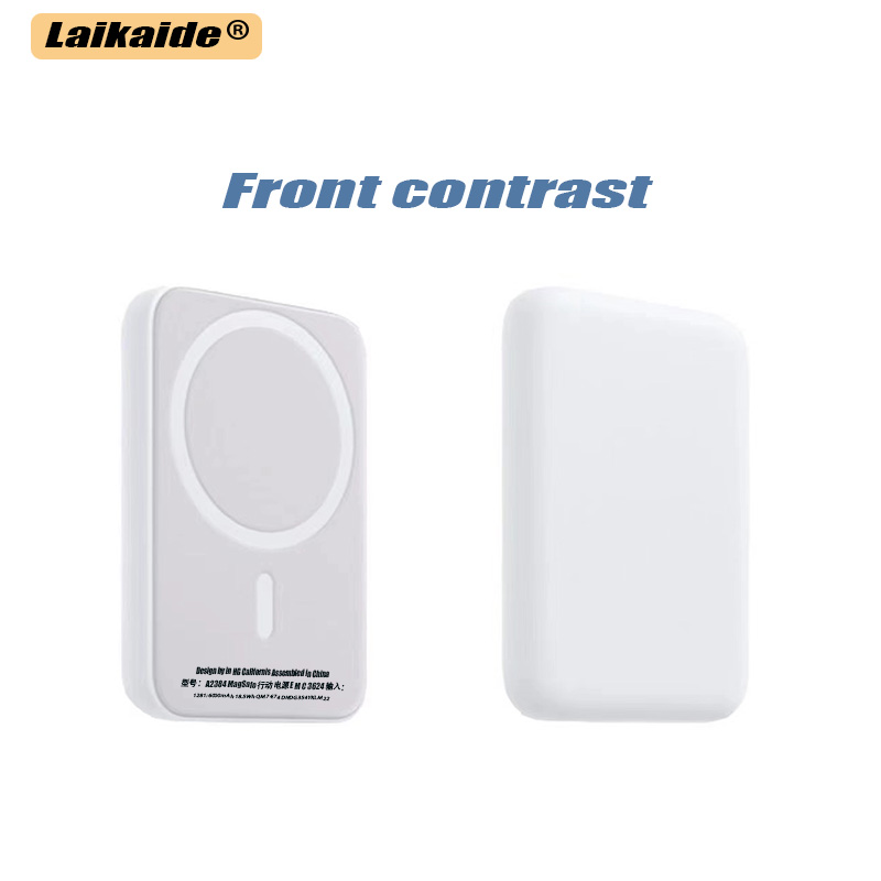 LAIKAIDE Högkvalitativt batteripaket iPhone -laddare 5W Magnetic PowerBank Wireless laddning 10000mAh för iPhone 12 13mini 14 15 Pro Max