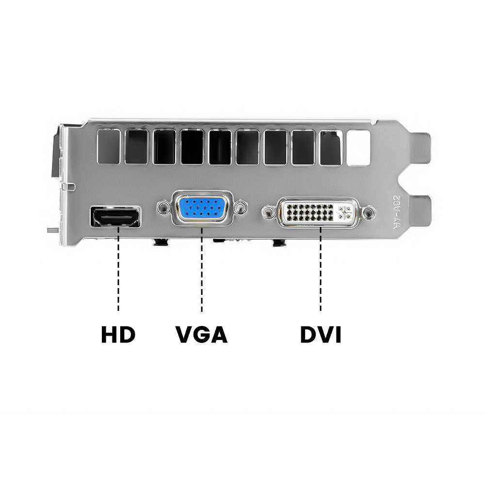 GTX650 Grafikkort 2GB 128bit GDDRIE PCI Express 3.0 Videokort för NVIDIA GEFORCE GTX 650 2 GB PC Desktop VGA DVI-I GPU