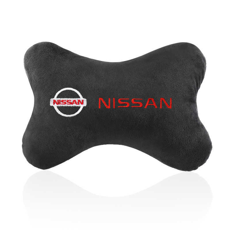 Car Headrest Cover Auto Seat Cover Head Neck Rest Pillow for Nissan Nismo X-trail Qashqai Tiida Teana Juke Accessories