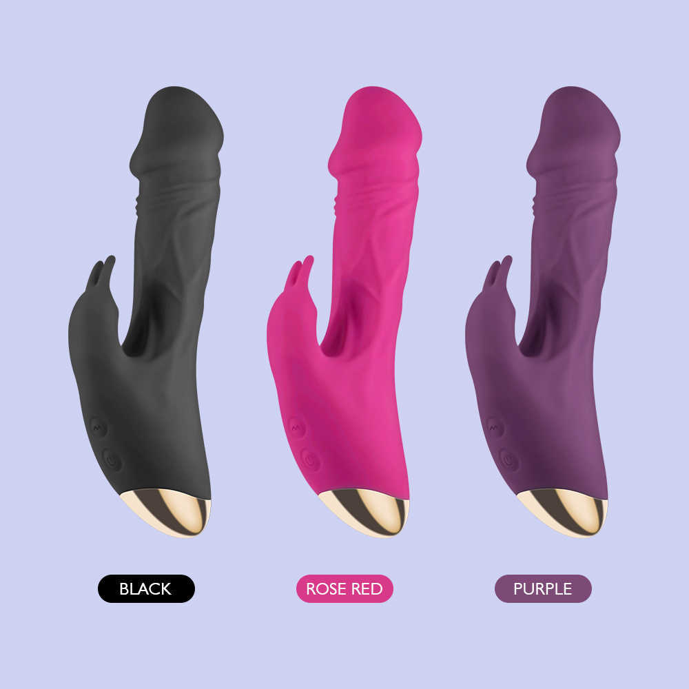 Skönhetsartiklar dildo vibrator för kvinnor vagina anal massage g-spot klitoris stimulering kanin vibrerande kvinnliga onanator sexiga leksaker