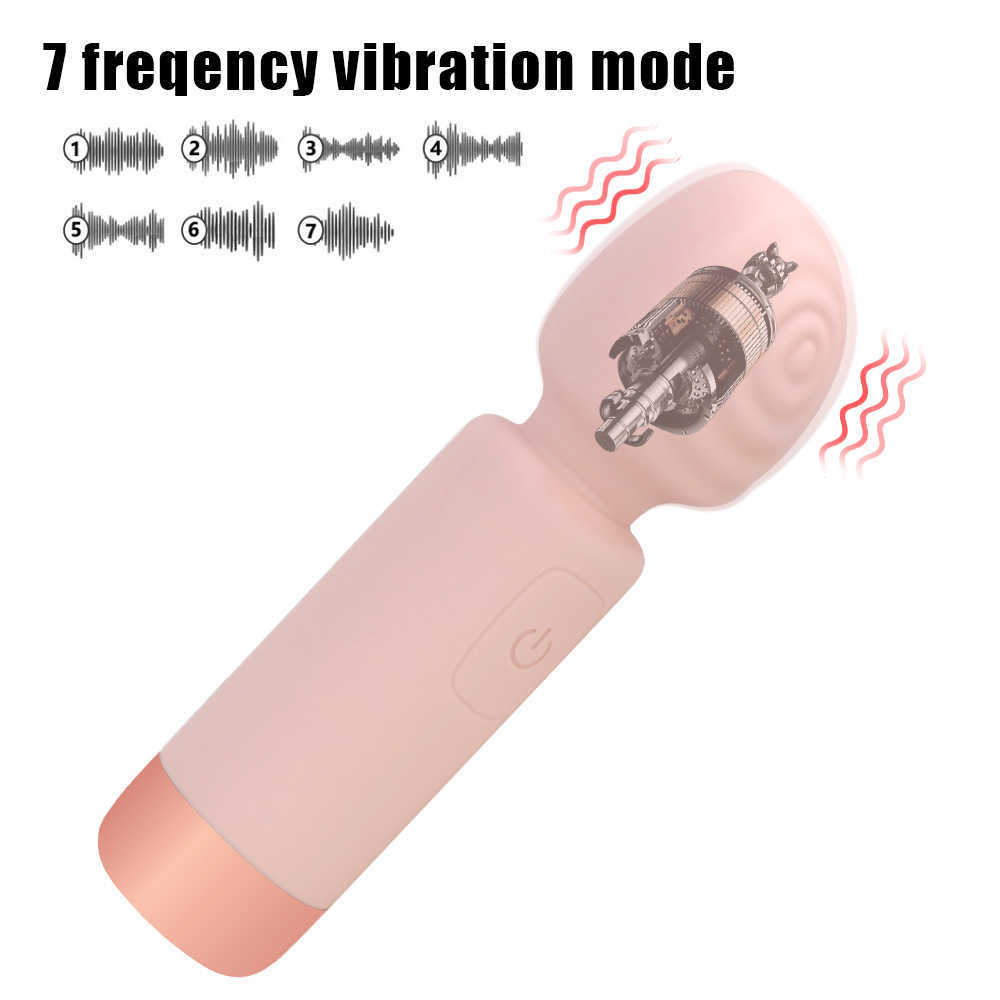 Beauty Items Silent Vibrator Female Masturbator Mini Pro Dildo Adult sexy Toy for Women AV Stick Spiral Fidget Toys s