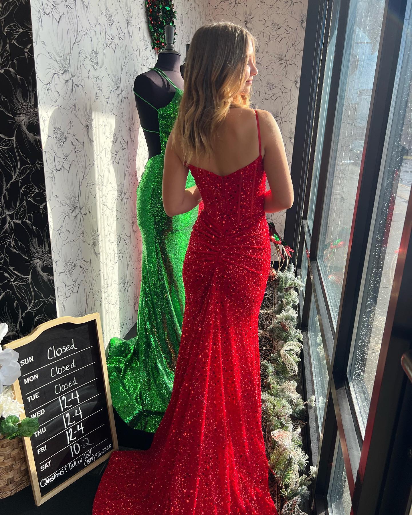 Langes Ballkleid aus Samt mit Pailletten, 2k23, Korsett-Mieder, Winter-Hofwärmer, formeller Abend, Hochzeit, Partykleid, Preteens, Schönheitswettbewerb, Gala, Laufsteg, roter Teppich, Rot, Marineblau, Königsrosa