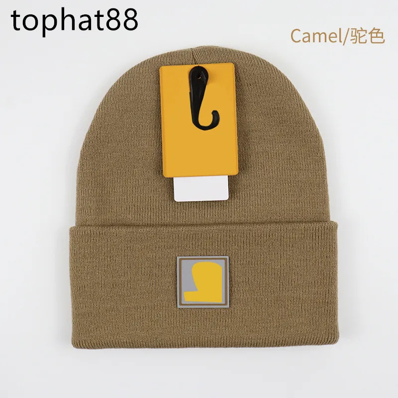 2023 Mens Beanie Classic Designer Carhart Spring Autumn Style Winter Hat America South America Men and Women Fashion Universal Knint287e