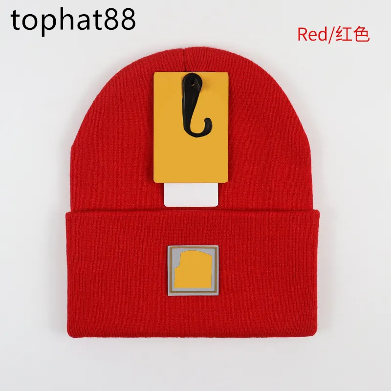 2023 Mens Beanie Classic Designer Carhart Spring Autumn Style Winter Hat America South America Men and Women Fashion Universal Knint287e