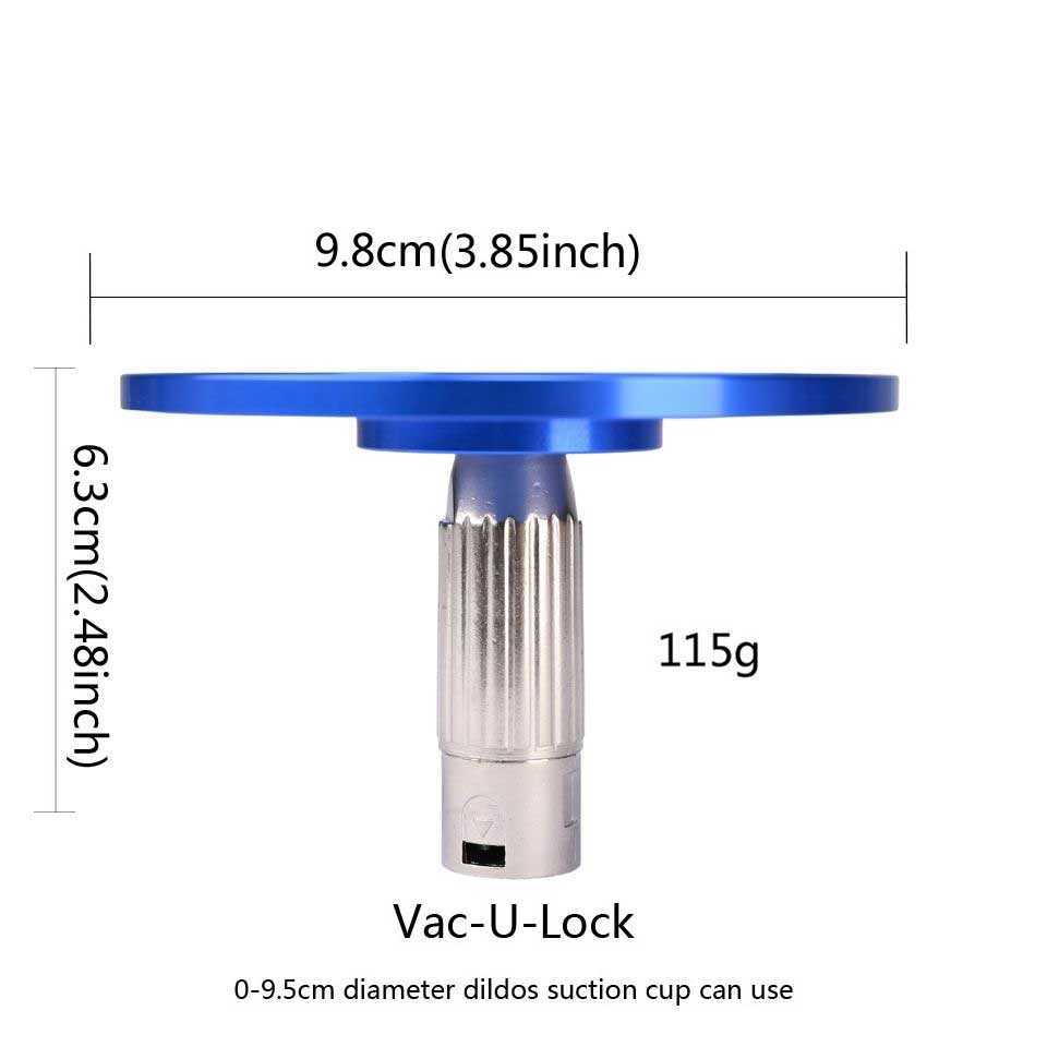 Skönhetsartiklar Fredorch Blue Sexy Machine 3xlr Sug Cup för A2 A2S F2 F2S F3 Priapus Aluminiumlegering Material Godkvalitetstillbehör