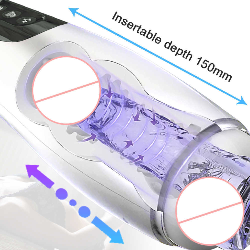 Kosmetyki seksowne narzędzia stosunkowe automatyczne towary dla mężczyzn ssanie maszyny mastubator loda pochwa masturbacja cipka