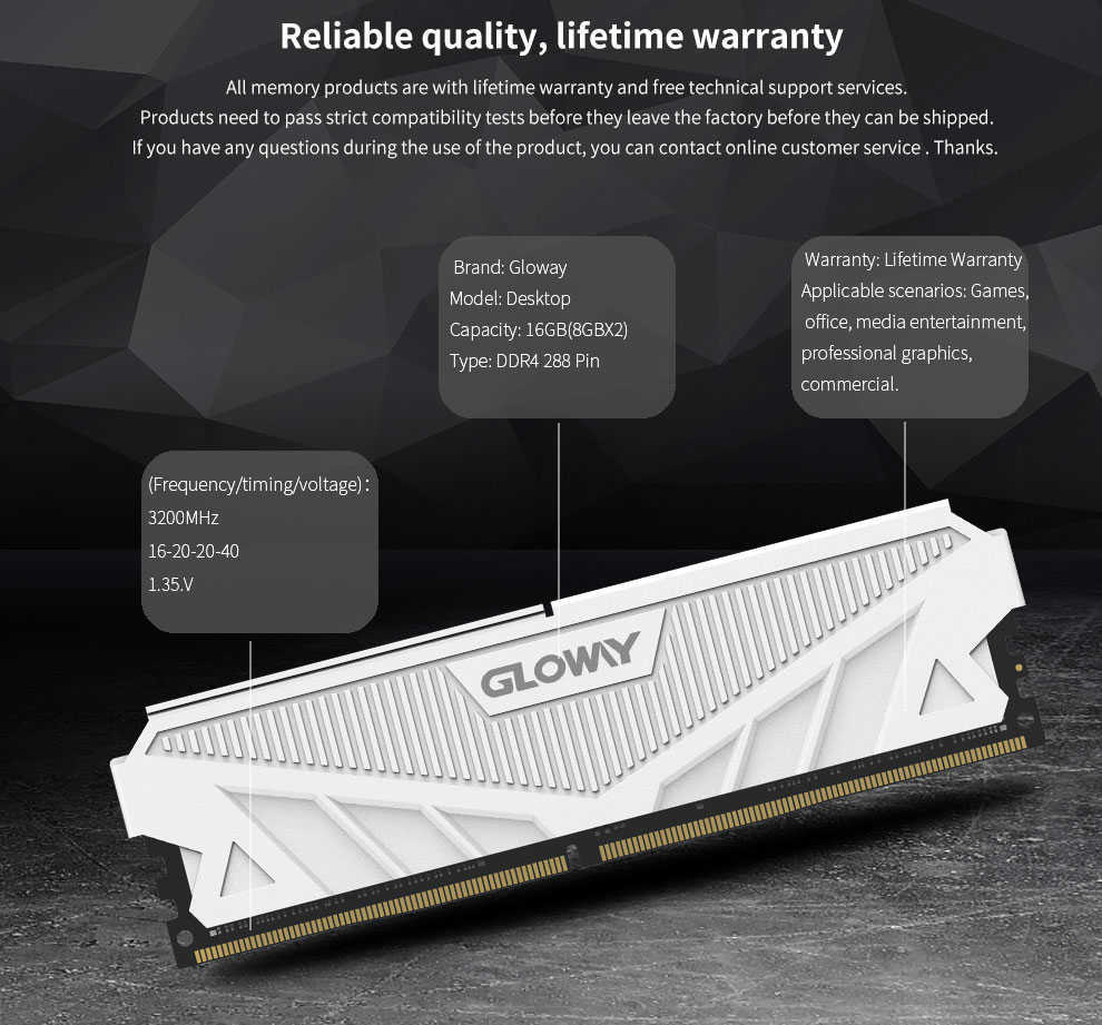 Gloway Memoria Ram DDR5 G1 Serie