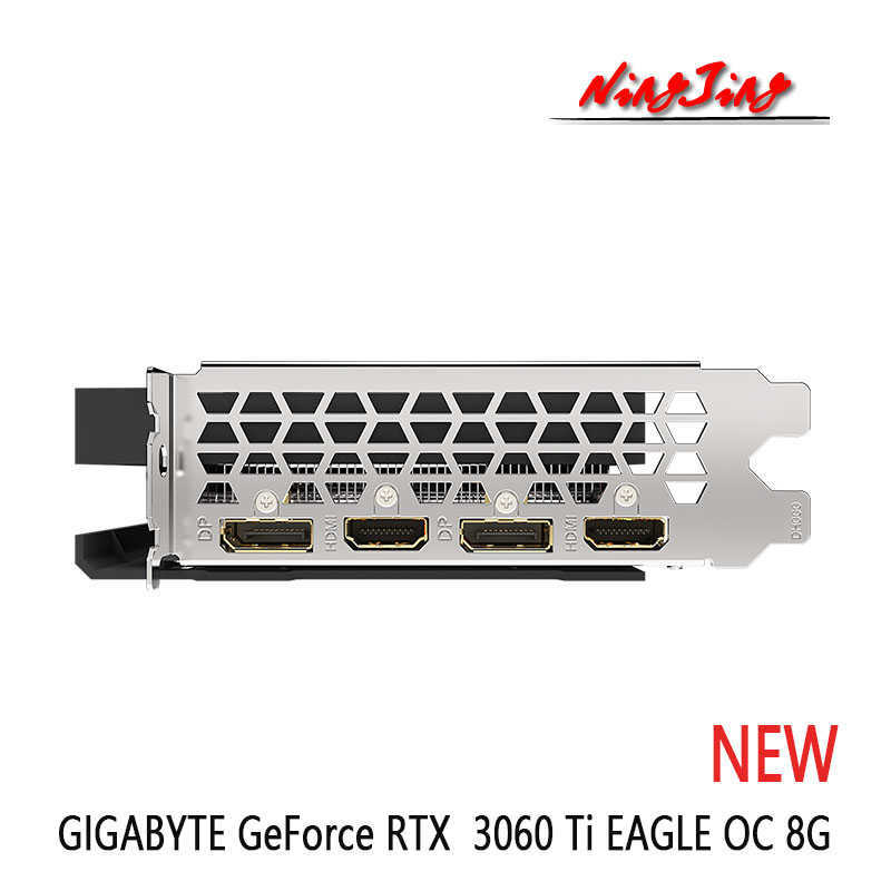 Gigabyte Geforce Rtx 3060 Ti Eagle OC 8G RTX 3060TI ATX 14000MHZ GDDR6 8GB دعم AMD Intel Desktop CPU LHR NEW