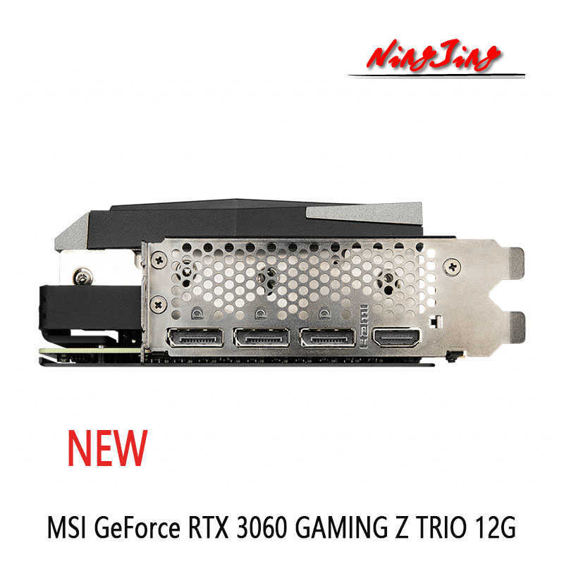 MSI GeForce RTX 3060 Gaming Z Trio 12G Card GPU Card RTX3060 12GB LHR NOVO