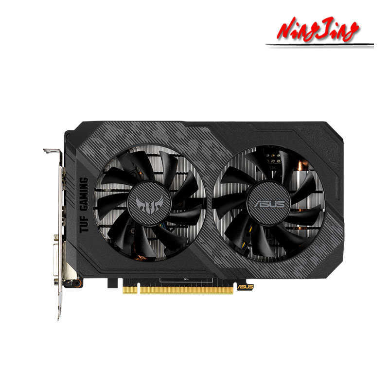 ASUS TUF-GTX1650-O4GD6-P-GAMING nouveau 12nm double GTX 1650 4G 12 Gbps GDDR6 128bit cartes vidéo GPU carte mère CPU de bureau