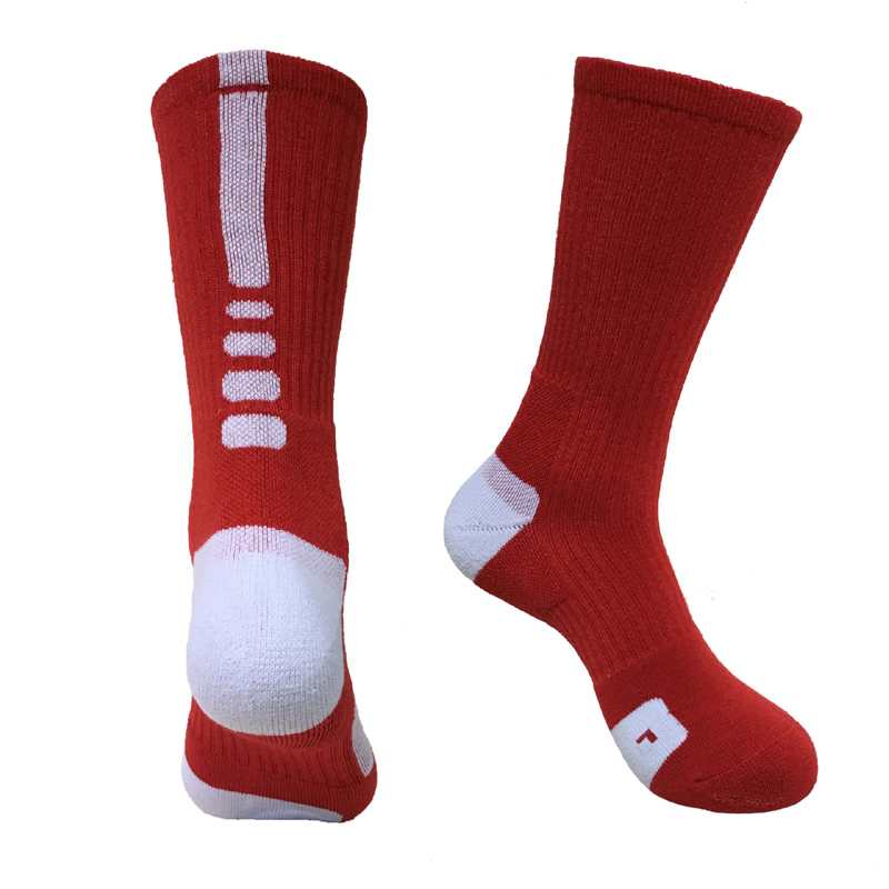 هو USA Professional Elite Basketball Socks Long Knee Athletic Sport Socks Men Fashion