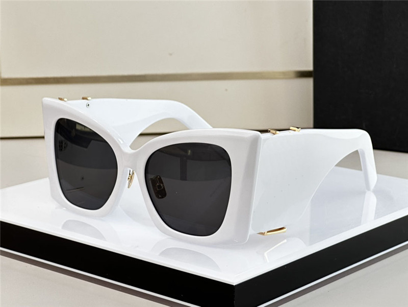 Ny modedesign Big Cat Eye Solglasögon M119 Acetatram Enkel och elegant stil mångsidig utomhus UV400 -skyddsglas7443565