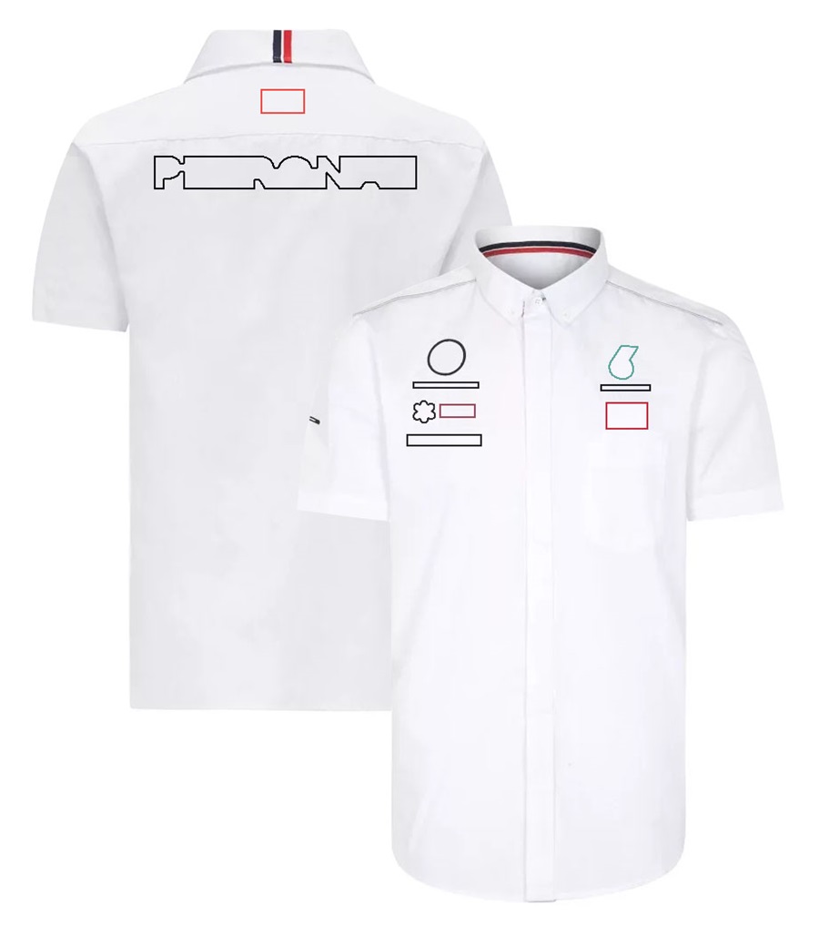 Camisetas de F1 para hombre, Polo de piloto de equipo de Fórmula 1, camiseta informal con botones para fanáticos de las carreras, camiseta de Motocross, camisetas con logotipo de coche 2023