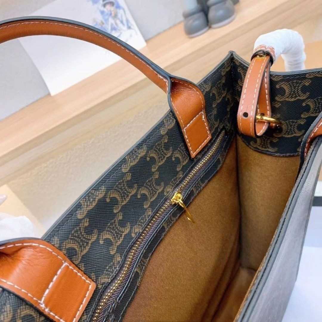 Marka Tasarımcı Tote Çanta Omuz Çantası Crossbody Bag Tote 2024 Bayan Yeni Moda Doku Deri Büyük Kapasite Çantaları Fabrika Doğrudan Satışlar