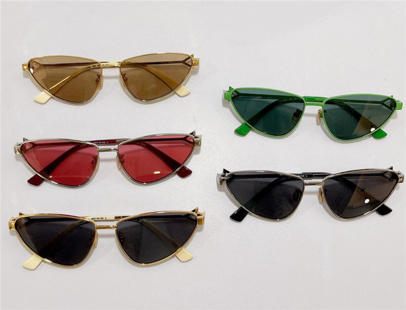 Nouveau design de mode Cat Eye Sunglasses 1186S Frame métallique simple et populaire STYLE POLUDEMENTS UV400 LOCESSES DE PROTECTION9406254