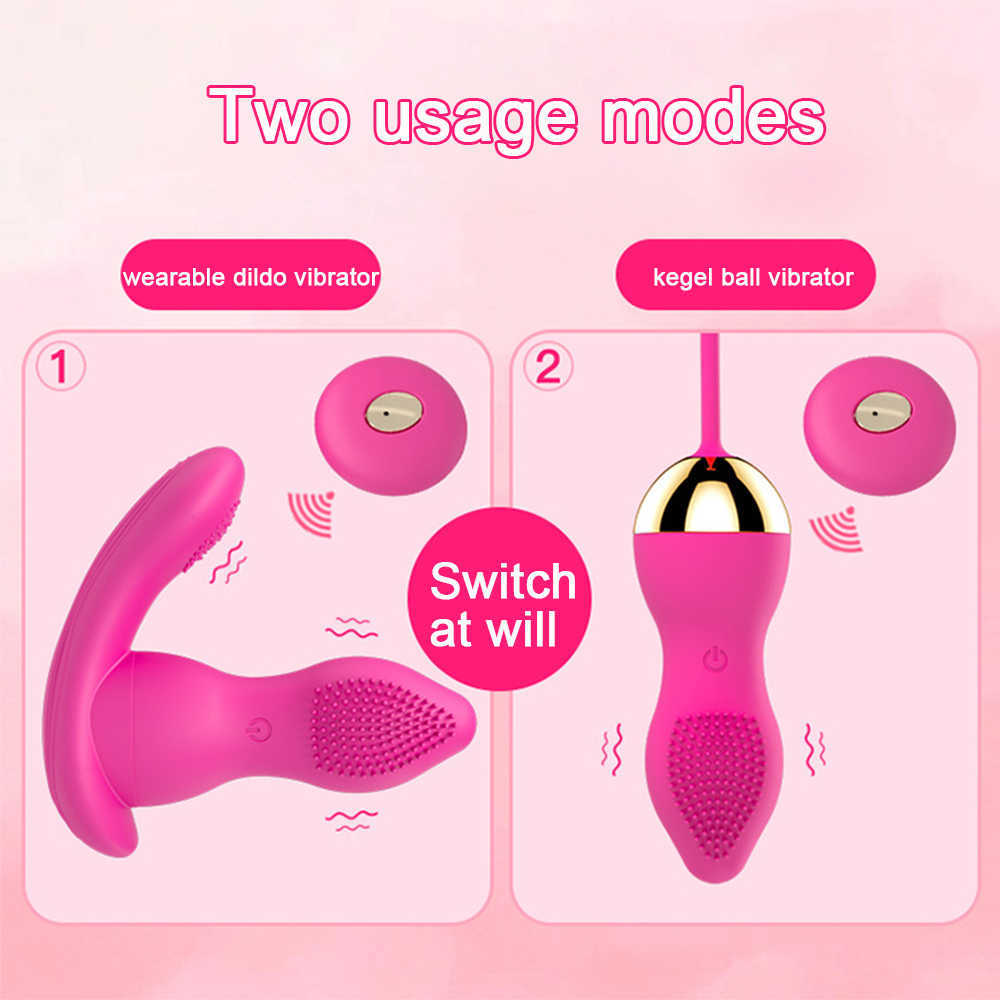 Beauty Items 7 Speeds Remote Control Wearable Vibrator Dildo Vibrators for Women G-spot Clitoris Invisible Panties Vibrating Egg sexy Toys 18