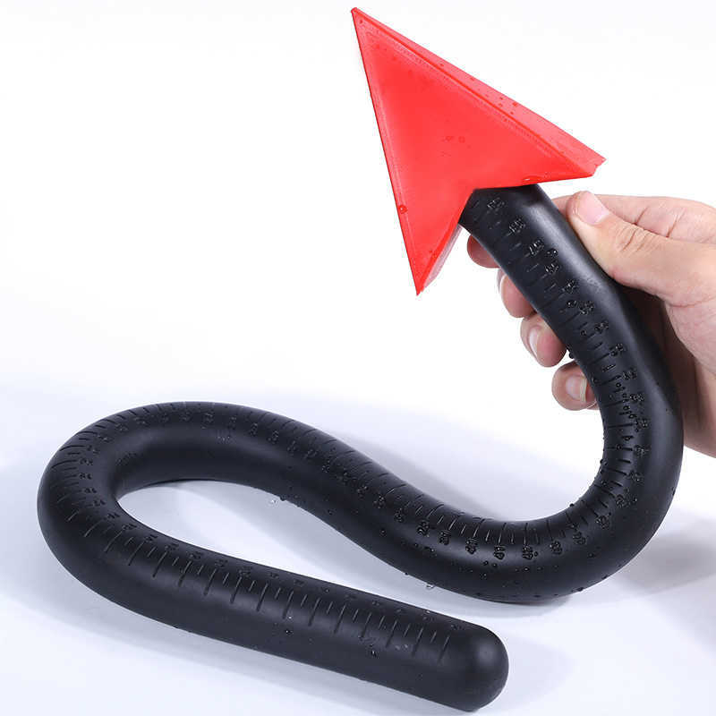 Articoli di bellezza 40/50 / 60cm Plug anale lungo donna Uomo Cosplay Devil Tail Butt Silicone Enormi giocattoli sexy plug Shop