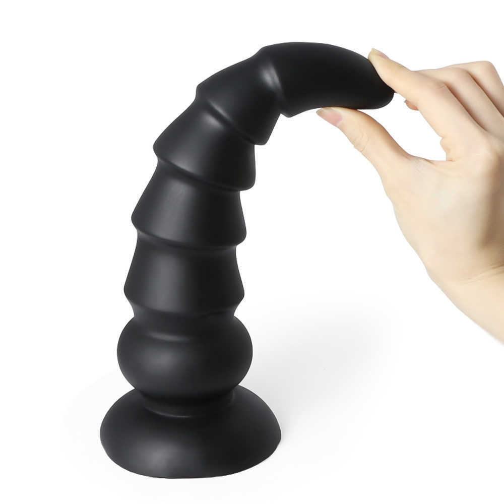 Skönhetsartiklar 290mm super mjuk enorm dildo vaginal anus dilator prostata massage erotisk gay anala plugg sexiga leksaker för kvinnor män shoppar