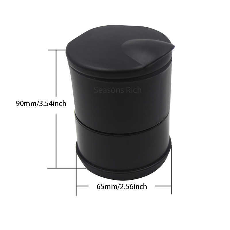 Neue Auto LED Aschenbecher Müll Münze Lagerung Tasse Container Zigarre Aschenbecher Auto Styling Universal Größe Aschenbecher