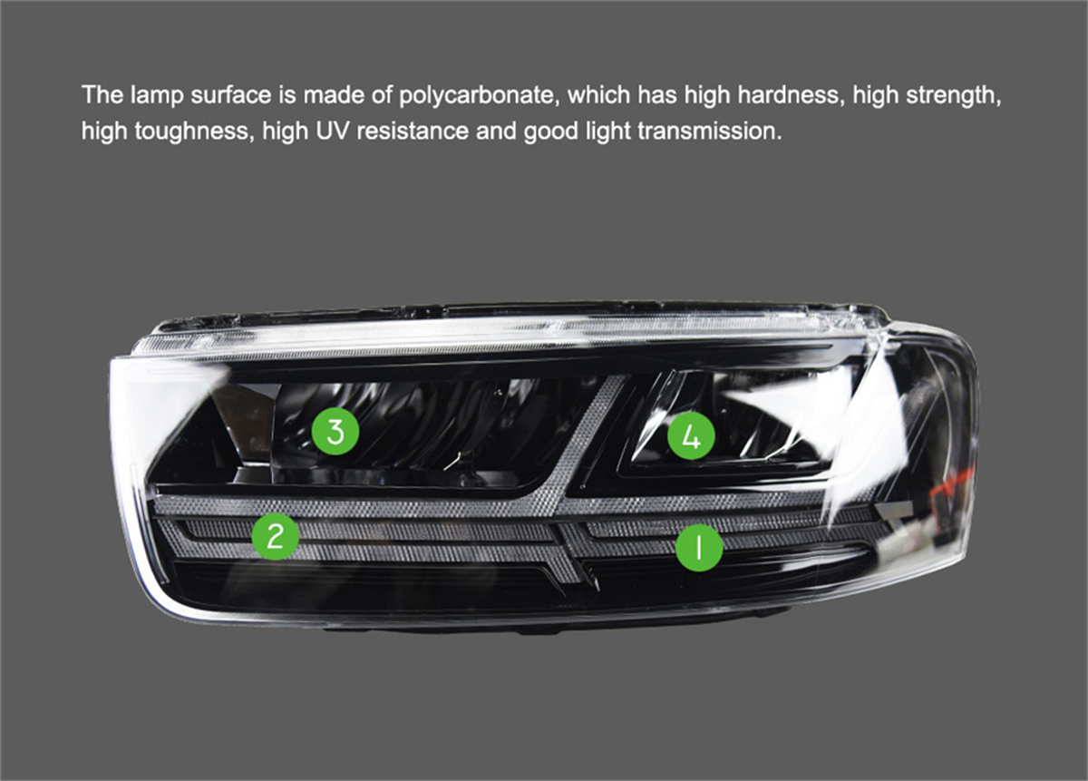 Captiva 자동차 헤드 라이트 어셈블리 동적 스 트리머 회전 신호 표시기 Chevrolet Captiv-A LED 헤드 라이트 DRL High Beam의 조명