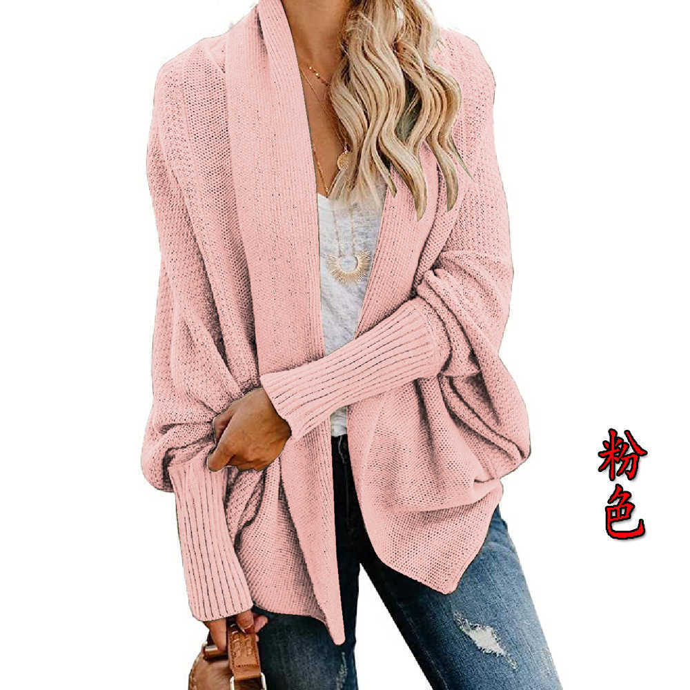 2023 femmes vêtements Designer Cardigans printemps automne manches chauve-souris lâche tricot Cardigan femmes multicolore châle manteau hauts