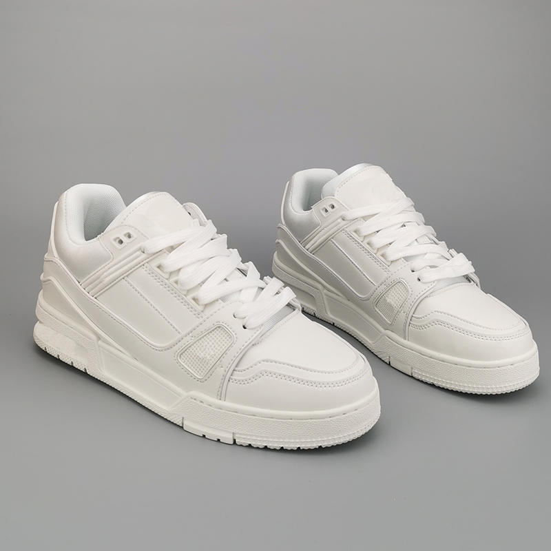 2024 Designer Sneaker Virgil Trainers Chaussures décontractées Couile Abloh Abloh blanc vert rouge Lettre de superposition de plate-forme basse baskets EUR 36-45