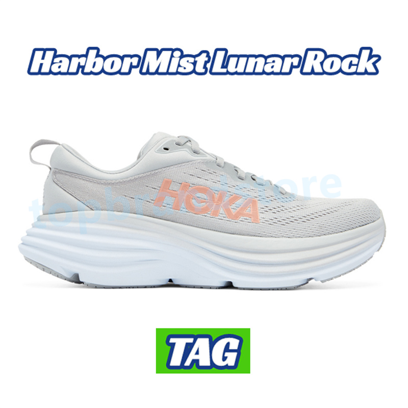 TOP HOKA ONE ONE Running Shoes Bondi 8 Clifton 8 Carbon x 2 Lilac Marble Amber Yellow Goblin Blue white black diva citrus Hot Coral men women sports trainers sneakers