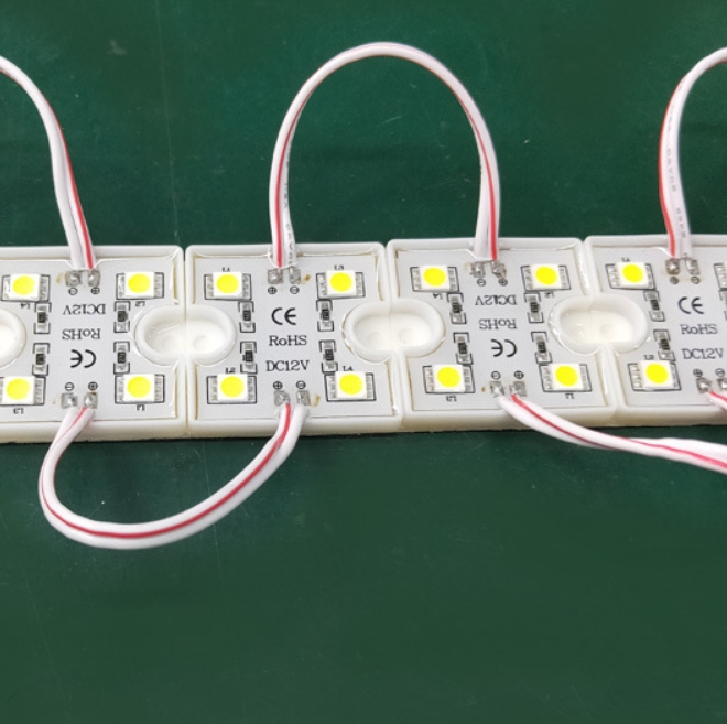 5054 LED Modules 4 LEDs 1W IP65 Waterproof Moduleing light outdoor sign lighting warm cool white CE RoHS DC 12V268S