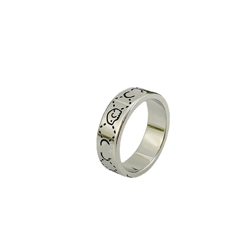 Designer-Ring Mode Gold Brief Band Ringe Bague für Dame Frauen Party Hochzeit Liebhaber Geschenk Verlobungsschmuck