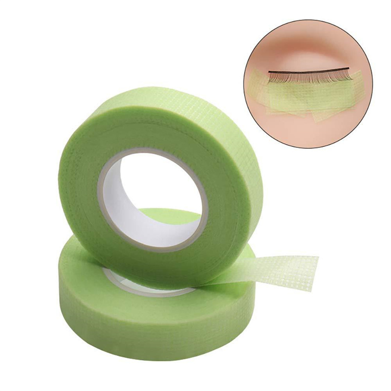 Colorful Eyelash ExtensionTapes Soft Medical Breathable Adhesive Tape Cutter for False Lashes Makeup Tools