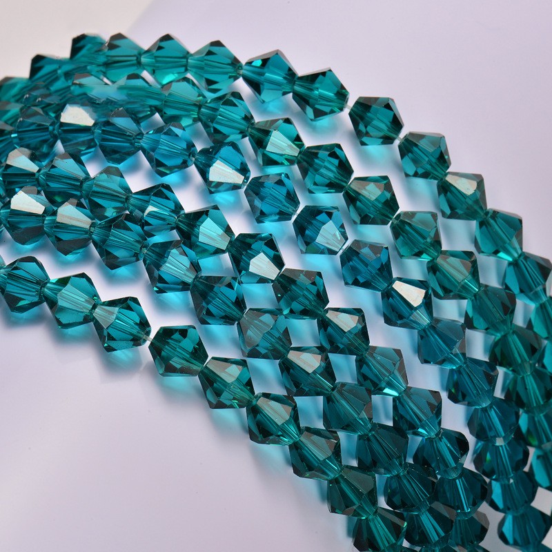 DIY JEADY Crystal tec korea luźne koraliki Producenci kolorowy masa fasetowany Bicone 3 4 6 8 10 mm Spersonalizowany kolorowy rozmiar Bransoletka odzieżowa Akcesoria