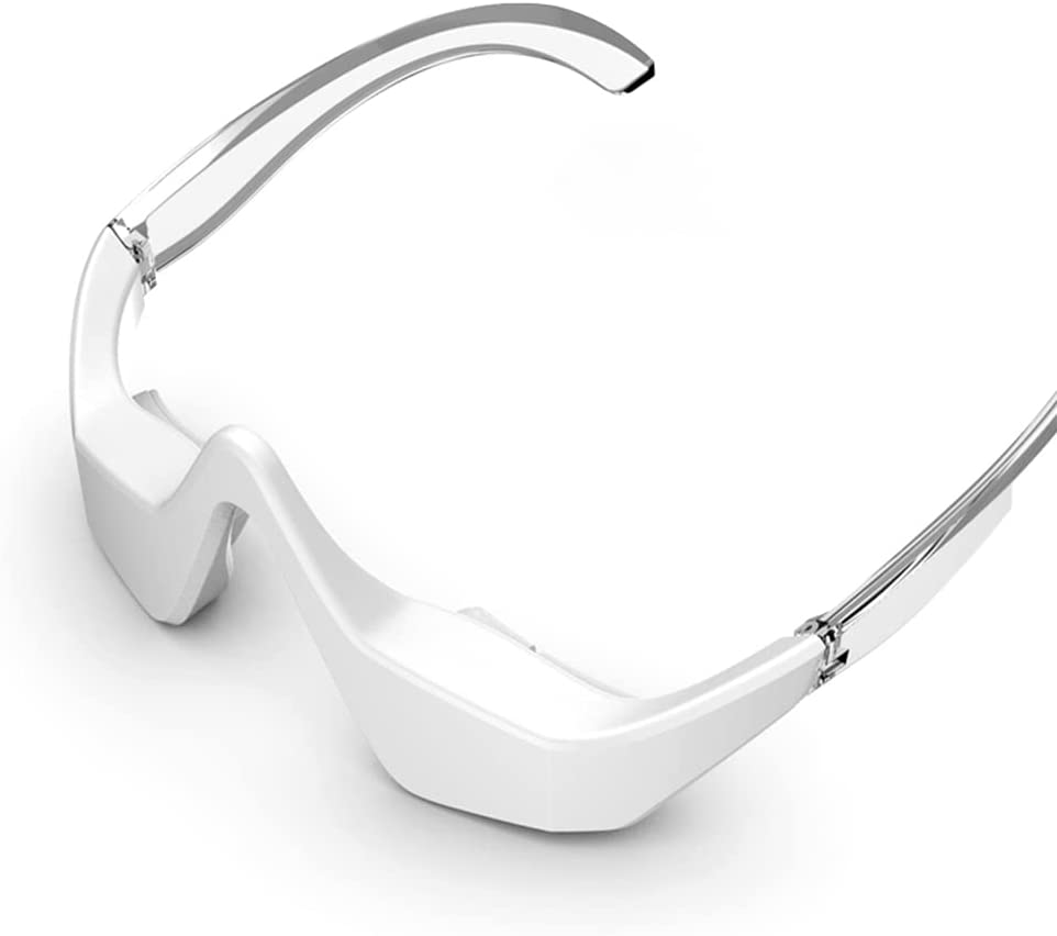 Dispositivo de gafas 3D de microcorriente para marcos de belleza de ojo claro rojo LED elimina manchas oscuras c￭rculos bolsas y arrugas Elitzia et110n