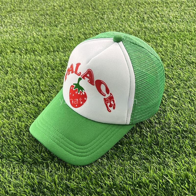 Мужские модные бейсболки Trend с большой окружностью головы Palace Strawberry Trucker Hat253S