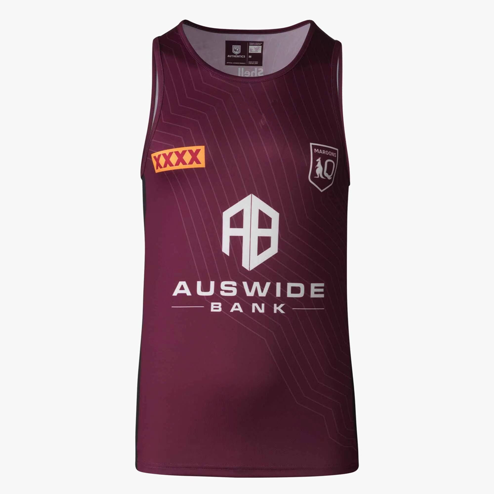 2023 Australien Queensland Maroons Rugby Jersey Qld Training Jersey NSW Blues Home Rugby Shirt Anpassat namn och nummer Big Size 4XL 8253710
