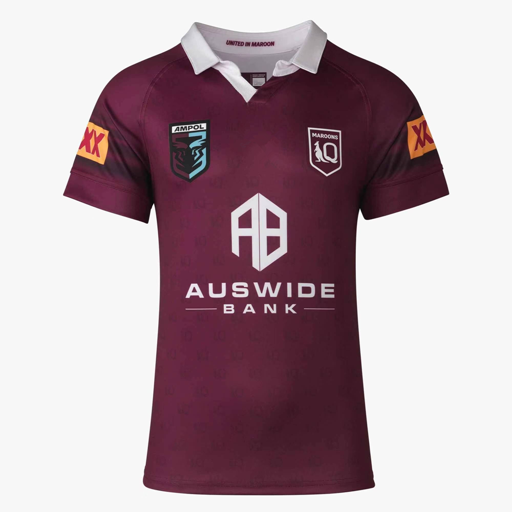 2023 Australien Queensland Maroons Rugby Jersey Qld Training Jersey NSW Blues Home Rugby Shirt Anpassat namn och nummer Big Size 4XL 8253710