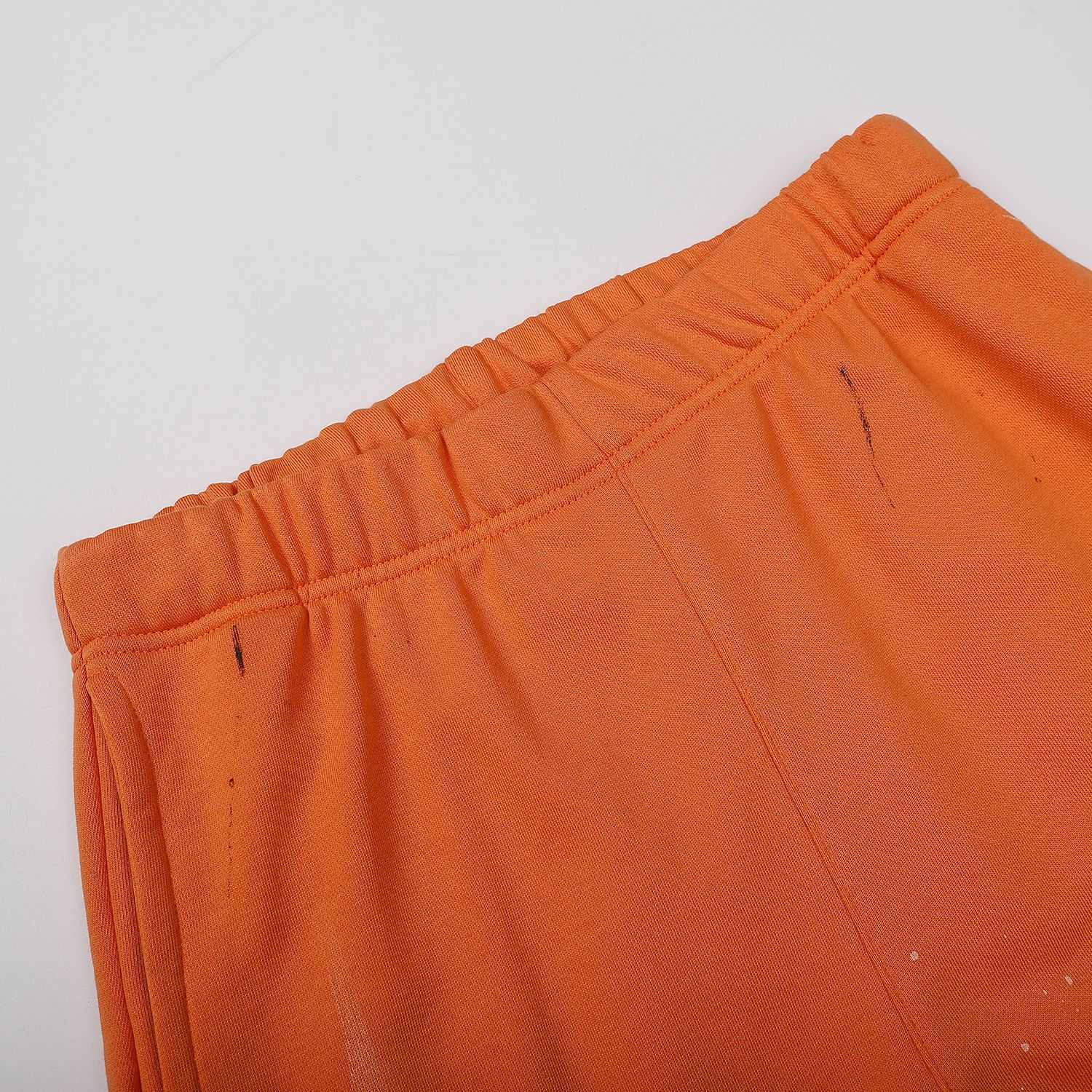 Męskie dresowe zasady projektant bawełniane spodnie sportowe liter dżinsy ręcznie malowane atrament rozpryskujący się i kobiety High Street Strata strażnika xxl