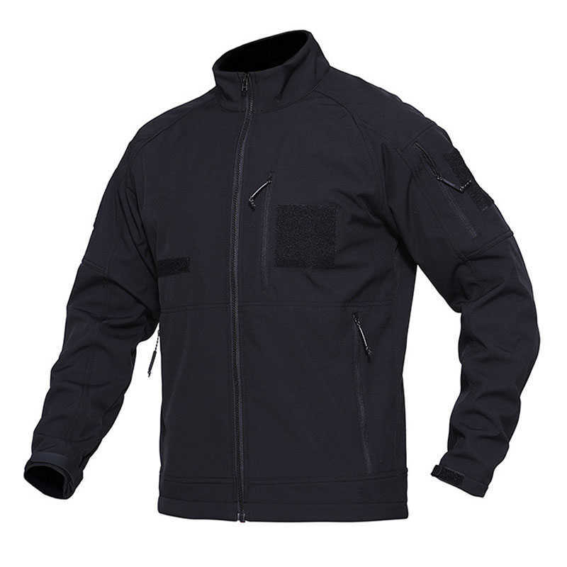 Наружные куртки с капюшонами мягкая оболочка тактическая куртка мужская повседневная коммутация Тень.