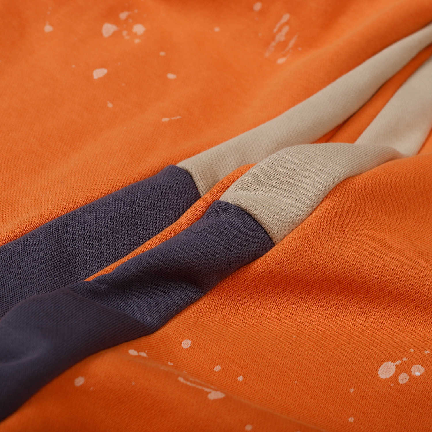 Męskie dresowe zasady projektant bawełniane spodnie sportowe liter dżinsy ręcznie malowane atrament rozpryskujący się i kobiety High Street Strata strażnika xxl