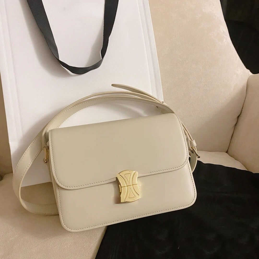 Damesmerk Designer Schoudertassen Crossbodytas Tote 2024 Nieuwe mode Alles-in-één Tofu Eén schouder Kleine vierkante tas Geschenkdoos Verpakking Fabriek Directe verkoop