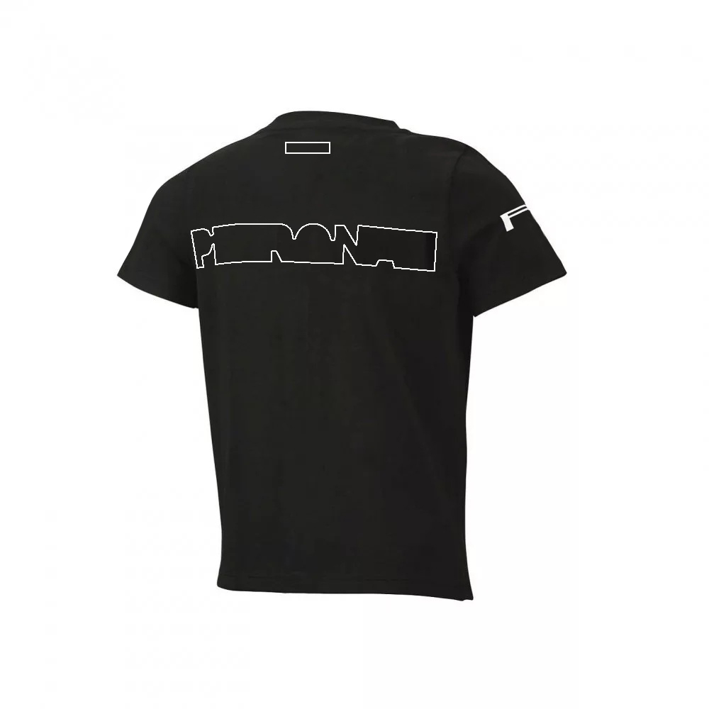 T-shirt F1 officiel de pilote de formule 1, maillot à manches courtes, respirant, pour hommes, été, noir, séchage rapide, 2023