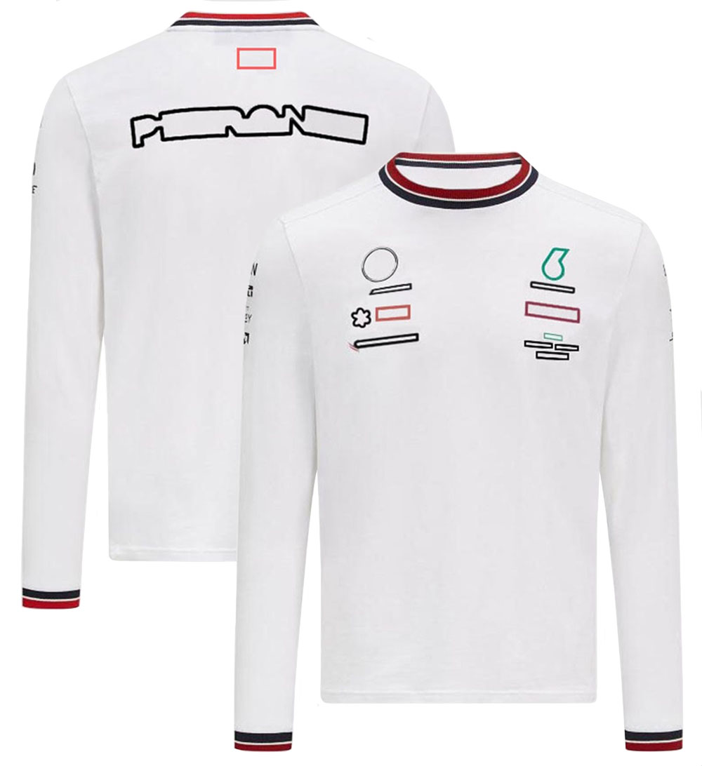 F1 Formel 1 T-shirt racing kostym långärmad lagförare enhetliga toppar sommar extrem sport andas tröja t-shirts unisex