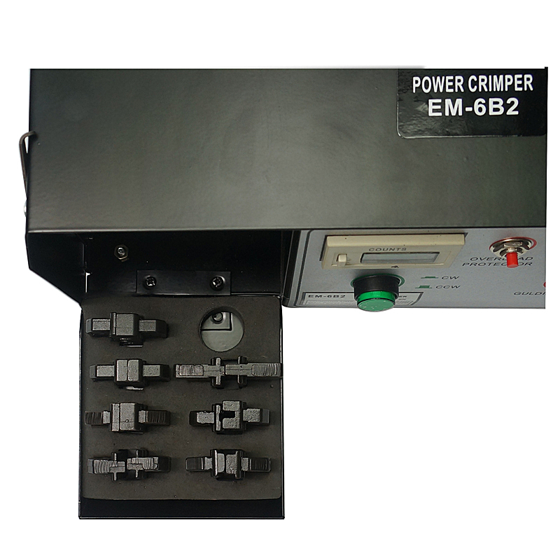 EM6B2-PRO Elektrische Klemme Crimping Machine EM6B2 Kaltpressemaschinendrahtabstreifer Schneidfunktion Crimper Werkzeuge 220/110V