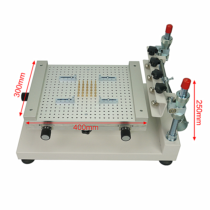 Imprimante de pâte à souder, Machine d'impression de sérigraphie, imprimante d'écran SMT de haute précision, Circuit imprimé simple et Double face