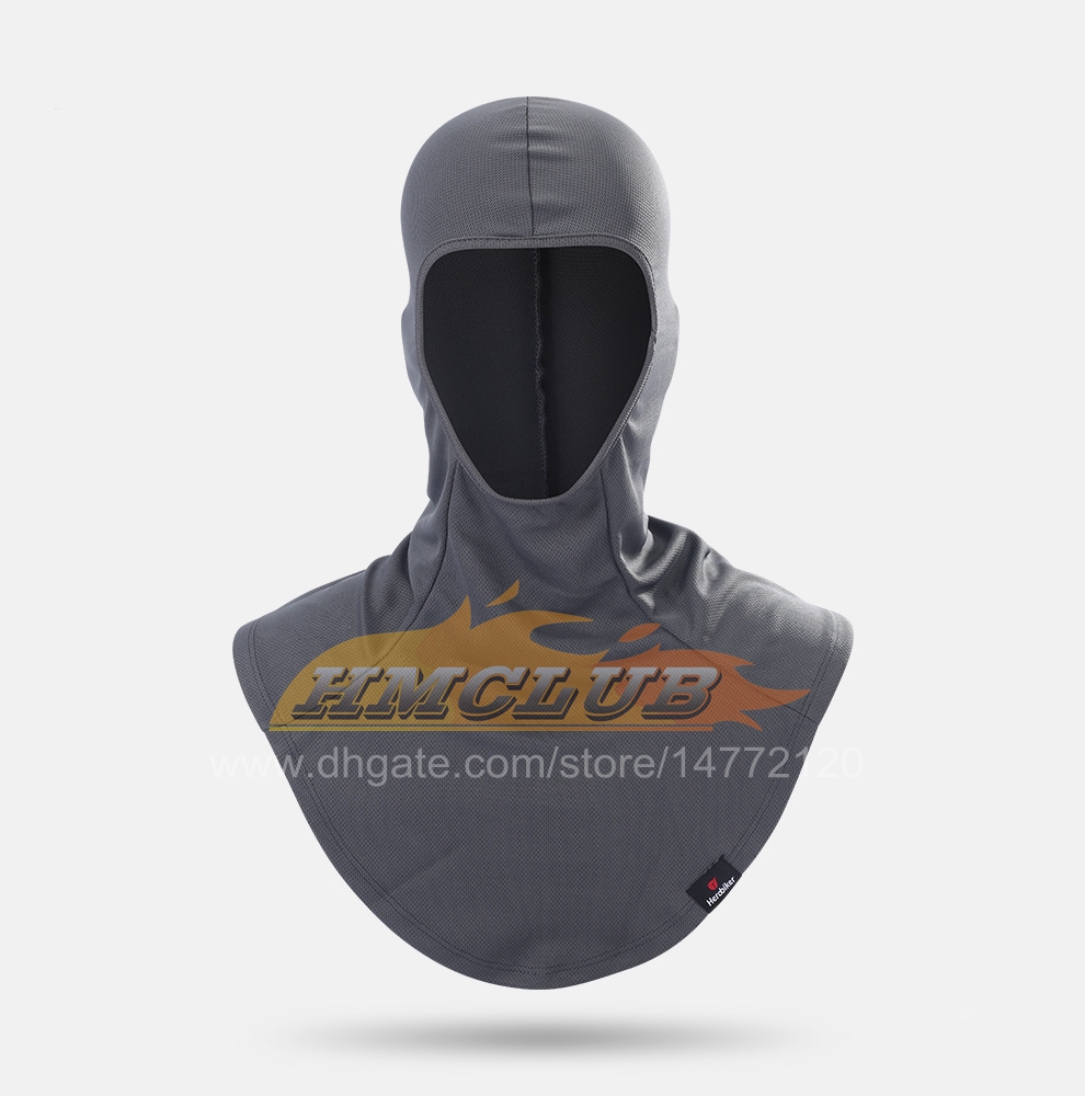 Mzz76 Motorcykel ansiktsmask Balaclava Motorcykel huvudbonad nacke fleece mössor halsduk vindtät moto mask huva svart