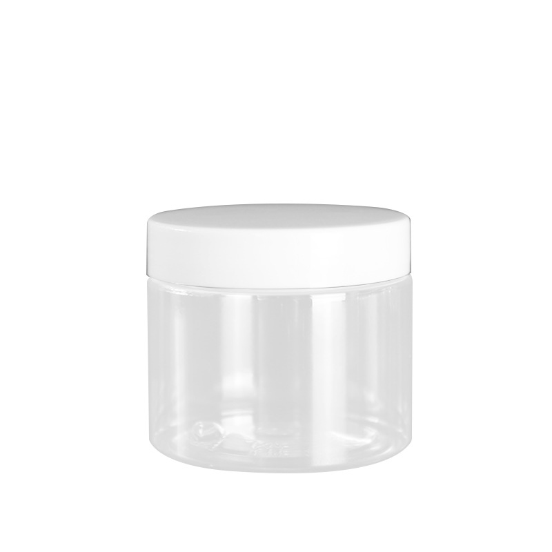 150 ml diameter 68 mm lege verpakking plastic fles Clear Crème Jar Goud Zilver Zwart Clear Wit Cover draagbare navulbare verpakkingscontainer Cosmetica