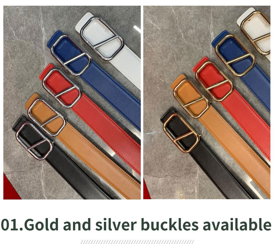 luxury designer bb belt mens belt leather belts for women designers classic gold silve metal letters buckle standard width 3.8cm size 105-125cm fashion business style
