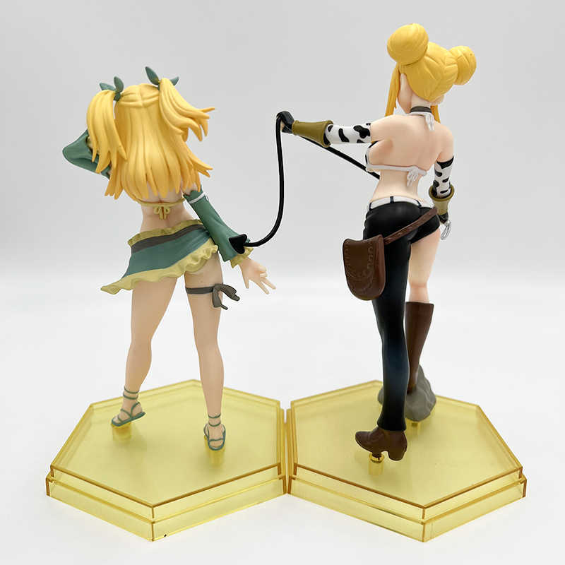 Figurines d'action 17 cm FAIRY TAIL Sexy Girl Anime Figure Lucy Heartfilia Figurine FAIRY TAIL Final Series Lucy Aquarius Form Ver. Figurine Jouets T230105