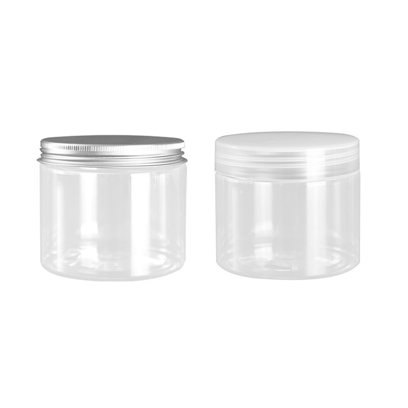 150 ml diameter 68 mm lege verpakking plastic fles Clear Crème Jar Goud Zilver Zwart Clear Wit Cover draagbare navulbare verpakkingscontainer Cosmetica