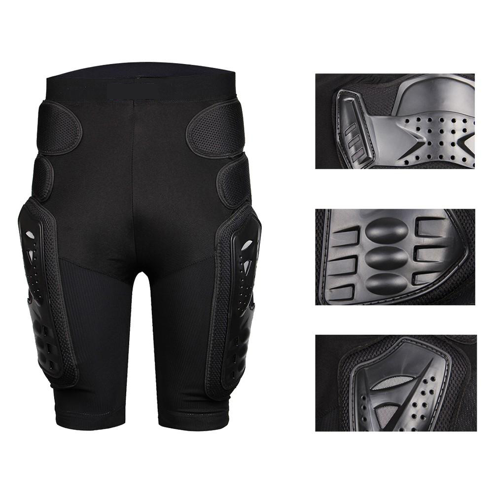 Breathable Motocross Knee Protector Motorcycle Armor Shorts Skating Extreme Sport Protective Gear Hip Pad Pants259N