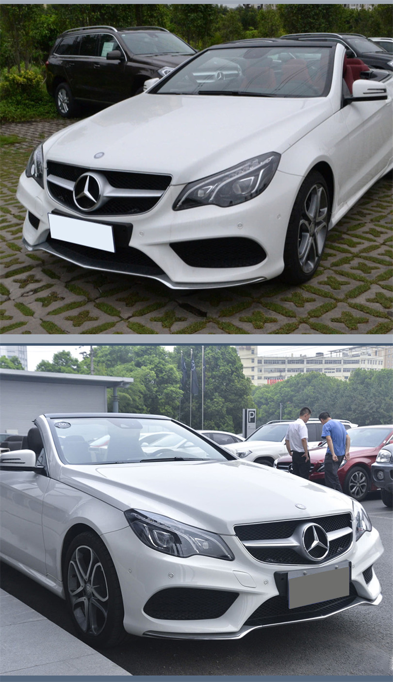 Benz W207 LED 헤드 라이트 20 10-20 17 헤드 라이트 E200 E260 E300 E300 DRL 턴 신호 하이빔 천사 눈 프로젝터 렌즈